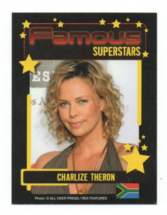 Famous Superstars n:o 049 CHARLIZE THERON.