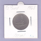 Israel ½ Lira v.1963 KM#36.1 - pikkukuva 1