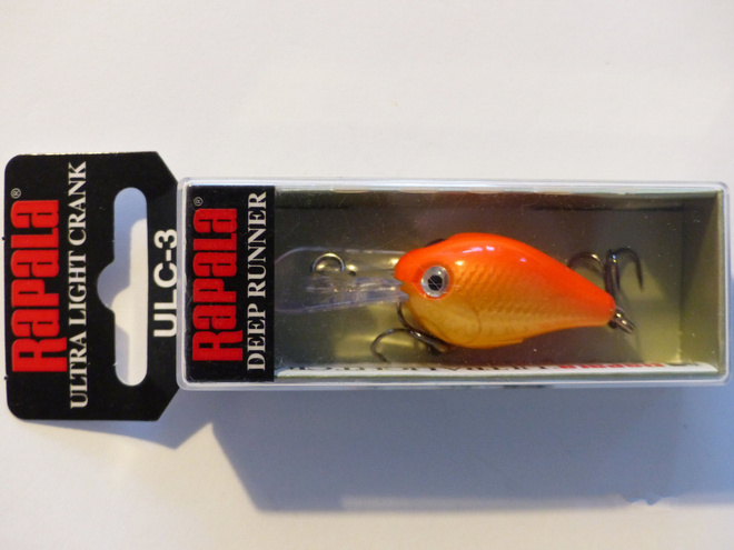 RAPALA Ultra Light Crank 3cm, 4g Väri: Gold Fluorescent Red