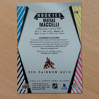 2022-23 Allure Matias Maccelli Rookie Red Rainbow Auto - pikkukuva 2