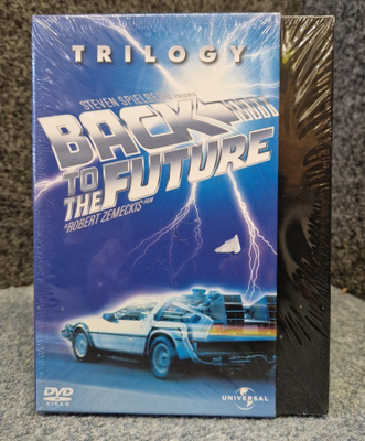 BACK TO THE FUTURE  Paluu Tulevaisuuteen Trilogia 3 x dvd.Uu