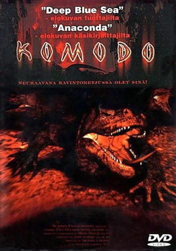 Komodo (1999) scifi hirviö otus kauhu -SUOMI JULKAISU