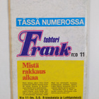 Heikki Kivalo : Tohtori Frank 11/1980 : Mistä rakkaus alkaa - pikkukuva 2