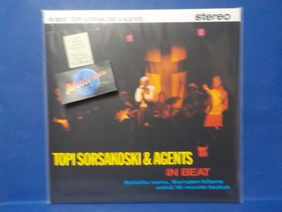 TOPI SORSAKOSKI & AGENTS - IN BEAT UUSI 2023 LP