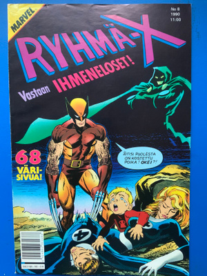RYHMÄ X 8/1990