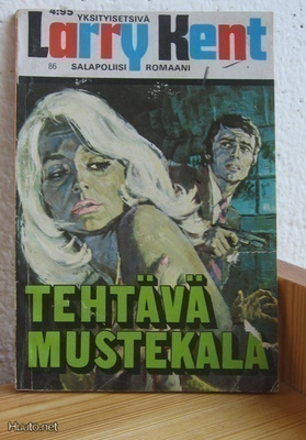 Larry Kent 86: Tehtävä Mustekala, 125 s.