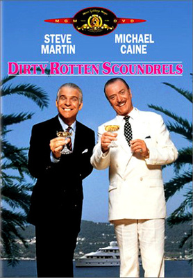 Herrasmieshuijarit 1988 Frank Oz. Steve Martin M Caine -UUSI