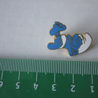 Vintage Smurffi-koru, rintaneula - pikkukuva 4