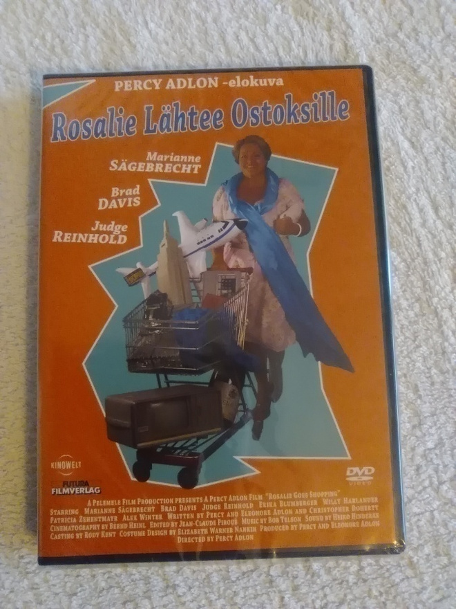ROSALIE LÄHTEE OSTOKSILLE  DVD  ***  UUSI ***