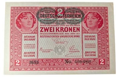 Itävalta 2 Kronen 1917