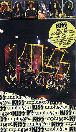 Kiss - MTV Unplugged 1996 UK VHS