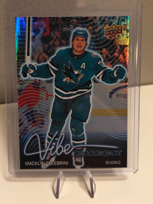 2026-27 Upper Deck Series 1 MACKLIN CELEBRINI Vibe Check