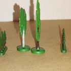Lego lelu PUU 4kpl  1969-70 - luvulta     Lego three - pikkukuva 2