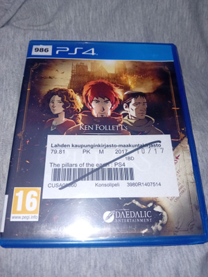 PS4 Ken Follett's The Pillars of the Earth ( SIS POSTIKULU )