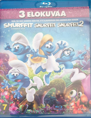 Smurffit 1-3 -Blu-Ray