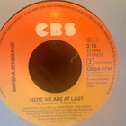 BARBRA STREISAND  ::  LEFT IN THE DARK :: VINYYLI  7"   1984 - pikkukuva 4