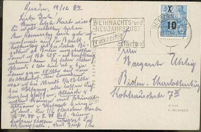 DDR Mi 437 postikortti