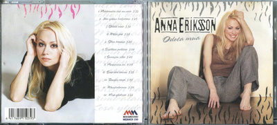 ANNA ERIKSSON . CD-LEVY . ODOTA MUA