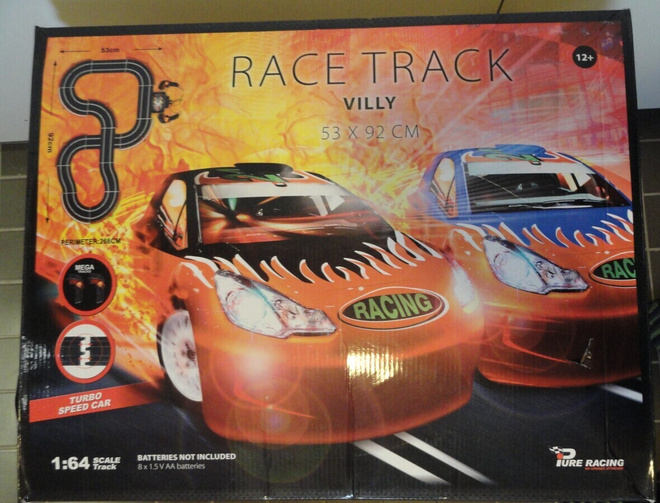 Autoradat Race Track  Villy, 53 x 92 cm