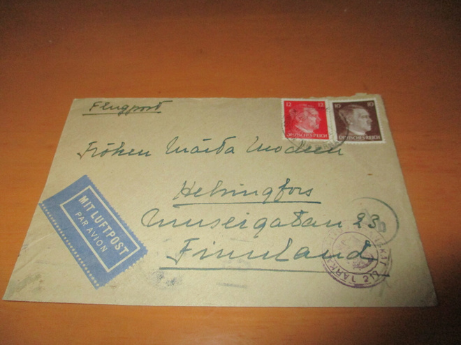 1944 Saksa lentopostikuori Suomeen