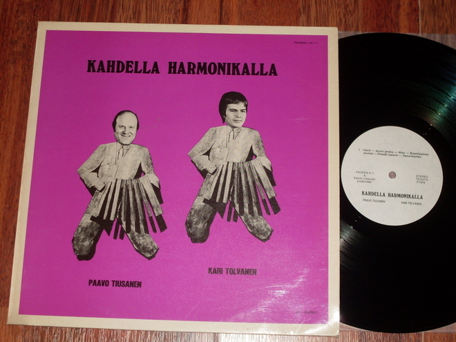 PAAVO TIUSANEN & KARI TOLVANEN - LP 1978 haitari instr. NM
