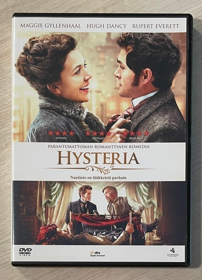 Hysteria (2011) Maggie Gyllenhaal, Hugh Dancy (UUSI)