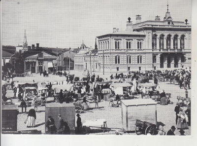 Tampere kauppatori 1893