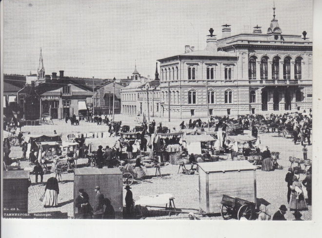 Tampere kauppatori 1893