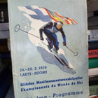 LAHTI 1938 HIIHDON MAAILMANMESTARUUSKILPAILUT OHJELMA - pikkukuva 1