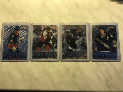 1995-96 SkyBox Impact Ice Quake kortteja alk.3e