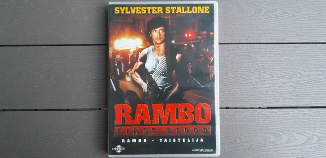 DVD: RAMBO First Blood / Taistelija (Sylvester Stallone 1982