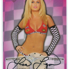 Bench Warmer 2011 Vault Racer Girls Lisa Ligon Autograph - pikkukuva 1