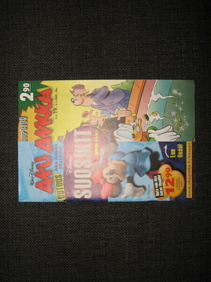 Walt Disney*Aku Ankka N:o 19/2009 Liitteenä postikortit