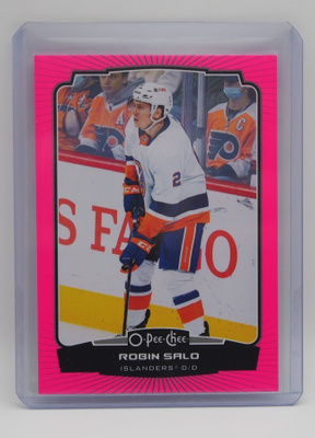 2022-23 O-pee-chee Neon pink Robin Salo /75