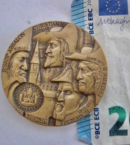 VANHA Mitali Kööpenhamina   1978 Signeerattu Numeroitu