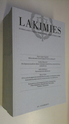 Lakimies vuosikerta 2004 (7 lehteä) : Suomalaisen lakimie...