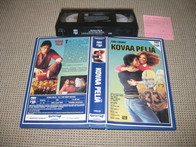 Kovaa Peliä-VHS (FIx, Showtime, Tom Cruise, Lea Thompson)