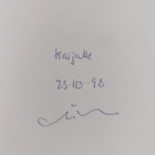 Jörn Donner : Varför finns jag till (signeerattu, tekijän... - pikkukuva 3
