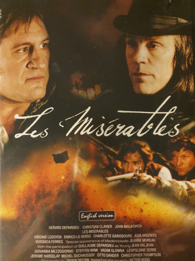 Les Miserables DVD (Gerard Depardieu, John Malkovich)