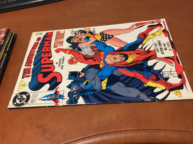 DC THE ADVENTURES OF SUPERMAN 475/1991 HYVÄ