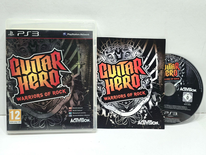PS3 - Guitar Hero Warriors of Rock