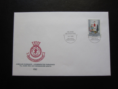 FDC 1989 Pelastusarmeija Suomessa 100 vuotta