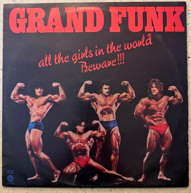 [LP] GRAND FUNK RAILROAD: ALL THE GIRLS IN THE WORLD BEWARE!