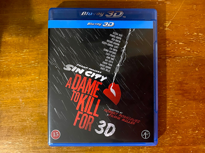 Sin City A Dame To Kill For 3D Blu-ray