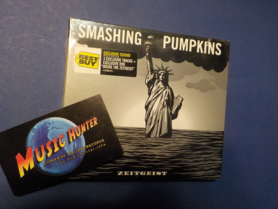 SMASHING PUMPKINS - ZEITGEIST UUSI CD+DVD (+)
