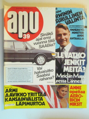 APU LEHTI 39 / 1983 SISÄLTÖ KUVISSA 2 JA 3