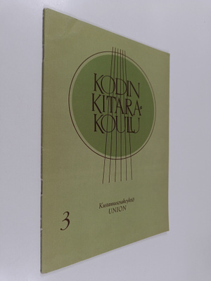 Otto J. S. Ehrström : Kodin kitarakoulu 3