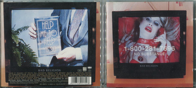 BAD RELIGION . CD-LEVY . 1-800-281-7696 NO SUBSTANCE