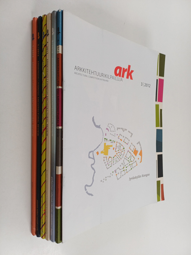 ARK vuosikerta 2012 (numerot 1-6 + arkkitehtuurikilpailuj...