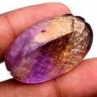 Ametriini 91.20 ct saturoitunut oranssi-purppura läpinäkyvä - pikkukuva 3